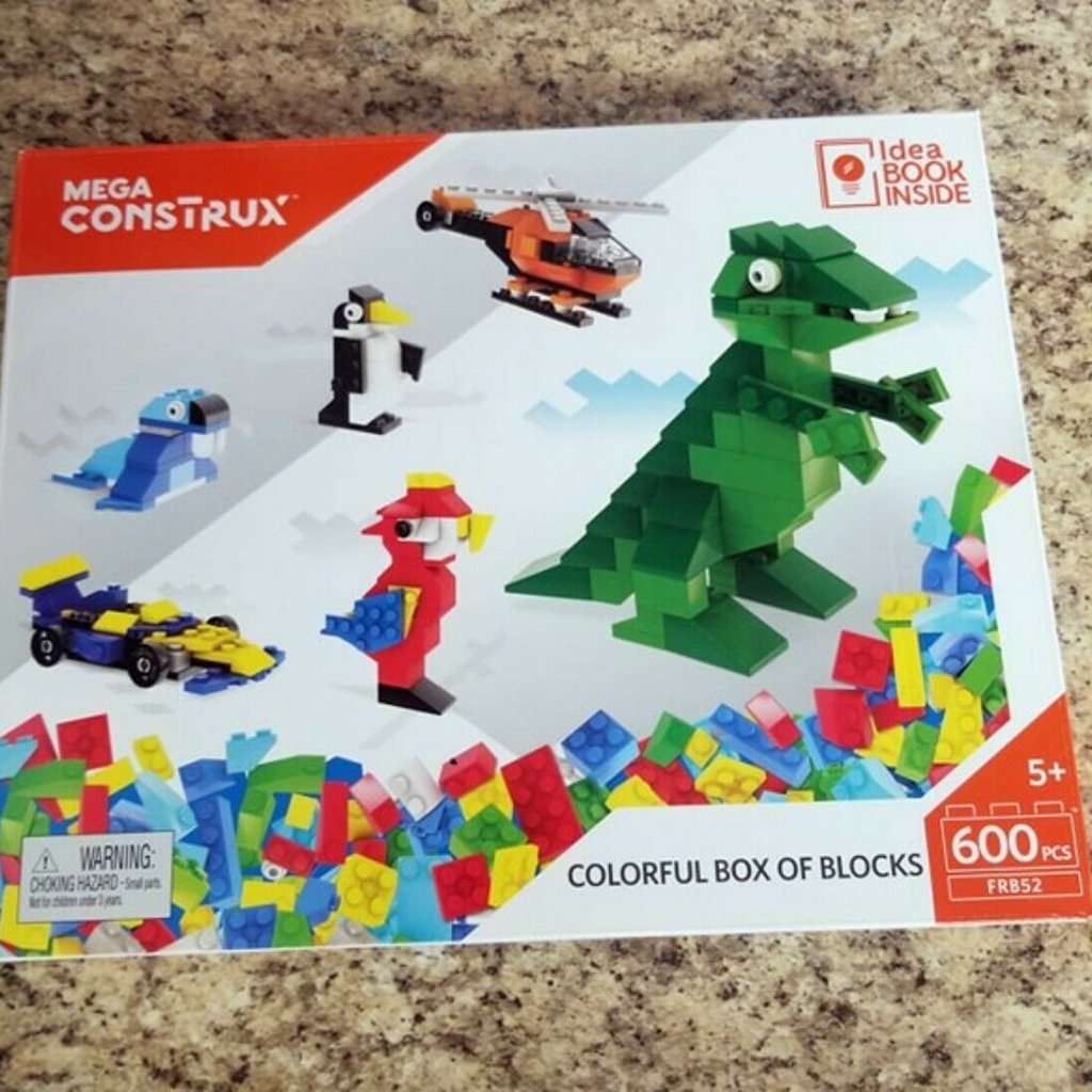 Mega Bloks Inventions Mega Construx 600pc